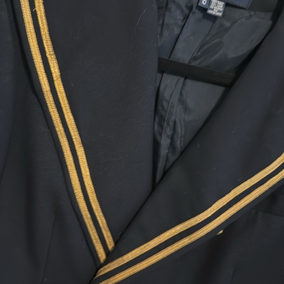 Vintage Ralph Lauren navy sailor jacket and 100% wool. Women’s size 10. - Picture 3 of 6